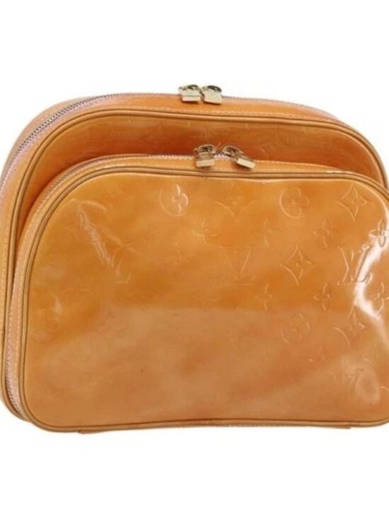 LOUIS VUITTON Monogram Vernis Marley Backpack Pink M91039 LV Auth LNZ301 main image 15